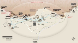Map of the Grand Canyon shuttle bus routes